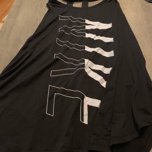 NWT black nike workout tank top
